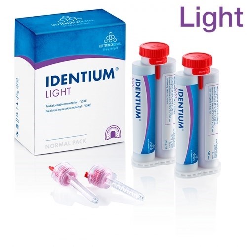 Identium Light (2 карт.х50мл., насадки), Kettenbach 1370111 1231913535 - фото 450493