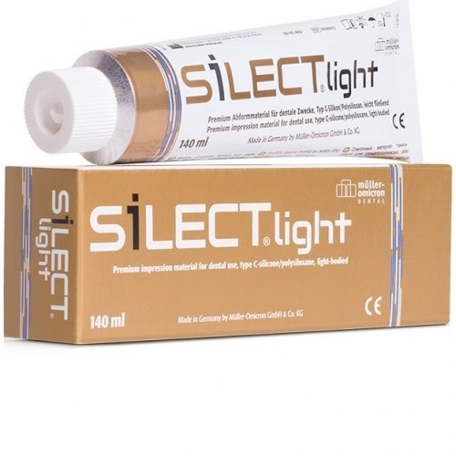 SILECT light в тубе 140мл.-корригирующий слой, 480010, Muller Omicron 1231913709 - фото 450578