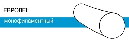 ЕвроЛен 6/0, 75см, 13мм, обр.реж., 3/8, 12шт.-синтетический нерассасывающийся шовный материал 1231912613 - фото 451383