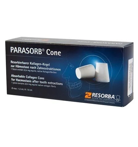 Губка гемостатическая PARASORB Cone, конусы d 1,2 см h 1,6 см 10 штук RESORBA 1231913985 - фото 451447