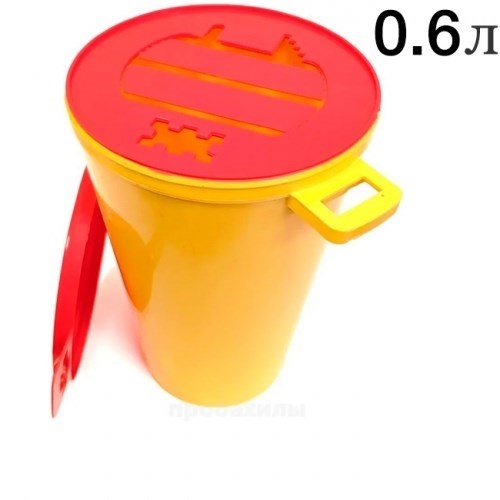 Контейнер для УТИЛИЗАЦИИ  игл 0,6 л. 0001913479 - фото 451908