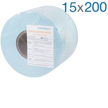 Рулон для стерилизации (15смх200м с индик.) Dispodent 00000909428 - фото 452190