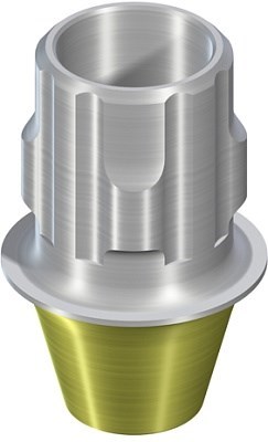 Абатмент Variobase NC, для моста/балки цилиндрический, Ø 4,5 мм, H 3,5 мм, TAN, с винтом и вспомогательной деталью для цементирования 022.0110 - фото 453074