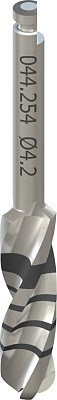 Короткое спиральное сверло PRO, Ø 4,2 мм, L 33 мм, Stainless steel 044.254 - фото 453718