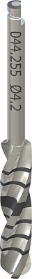 Длинное спиральное сверло PRO, Ø 4,2 мм, L 41 мм, Stainless steel 044.255 - фото 453719