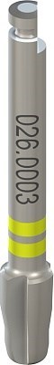 Короткое профильное сверло BLT, Ø 3,3 мм, L 25 мм, Stainless steel 026.0003 - фото 453769