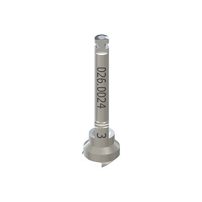 Фреза Bone Profiler BL 3, Ø 6 мм, L 23 мм, Stainless steel 026.0024 - фото 453777