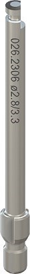Длинное профильное сверло BL/NNC, Ø 3,3 мм, Stainless steel 026.2306 - фото 453784