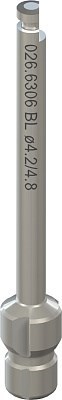 Длинное профильное сверло BL, Ø 4,8 мм, Stainless steel 026.6306 - фото 453789