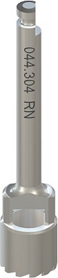 Фреза Bone profiler RN, L 28 мм, используется с направляющим цилиндром 049.082, Stainless steel 044.304 - фото 453807