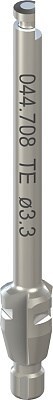 Длинное профильное сверло TE RN, Ø 3,3 мм, L 37 мм, Stainless steel 044.708 - фото 453812