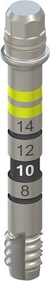 Метчик BLT, Ø 3,3 мм, L 25 мм, Stainless steel/TAN 026.0009 - фото 453815