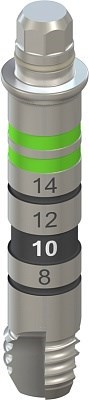 Метчик BLT, Ø 4,8 мм, L 25 мм, Stainless steel/TAN 026.0011 - фото 453817