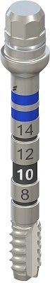 Метчик BLT, Ø 2,9 мм, L 25 мм, Stainless steel/TAN 026.0063 - фото 453818