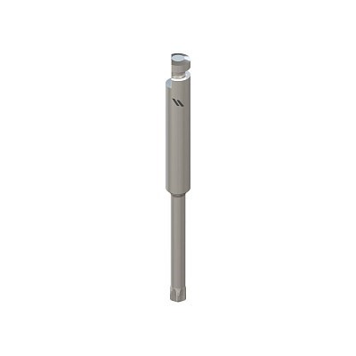 Короткая отвертка SCS для наконечника, L 26 мм, Stainless steel 046.411 - фото 453848