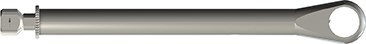 Ключ-трещотка, вкл, сервисный инструмент, L 84 мм, Stainless steel 046.119 - фото 453863
