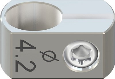 Ограничитель глубины для остеотомов, Ø 4,2 мм, Ti/Stainless steel 046.553 - фото 453941