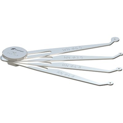 Индикатор расстояния между имплантатами, L 100 мм, Ti/Stainless steel 046.148 - фото 453948