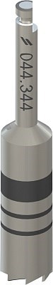 Короткая фреза для удаления имплантата, Ø 4,8 мм, L 32 мм, Stainless steel 044.344 - фото 453984