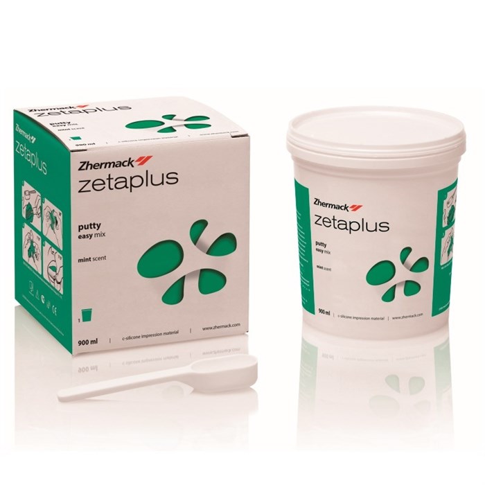 Слепочная масса С-силикон ZETAPLUS для снятия слепков, высокой вязкости, базовый слой, жесткий и стойкий к деформации 1.53 кг (900 мл). C100600 - фото 456881