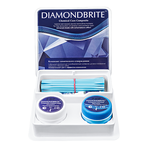 Diamondbrite Chemical Cure Composite набор композит химического отверждения  (14/14 г) OPT1181 - фото 456977