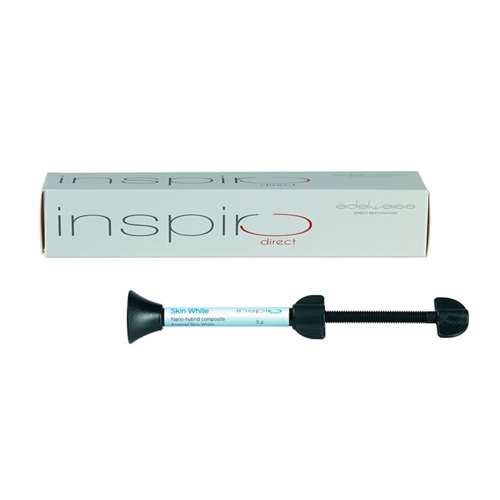 Inspiro Skin White, 1 шприц 3 г – нанокомпозитный материал повышенной эстетичности 3510 - фото 457242
