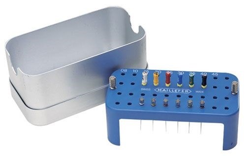 Dentsply Подставка для эндоинструментов с градацией Endo-stand, алюминий + пластик внутри. A265P00000000 - фото 457266