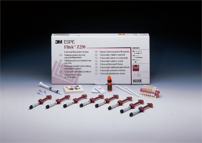 Набор Filtek Z250 (8 шприцев) + Single Bond 2 (6 мл) + Scotchbond Universal (3 мл), 6020E 7100141003/6020E - фото 457430