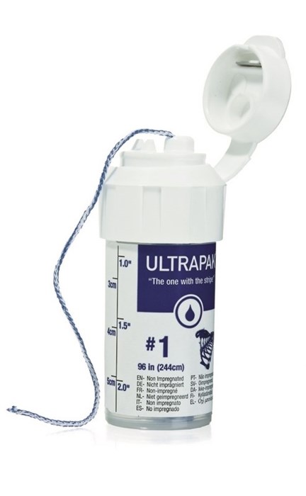 Нить ретракционная UltraPak №1 (UL1301), 244 см UL1301 - фото 457461