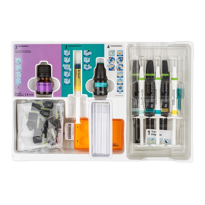 Variolink Esthetic DC System Kit / Tetric N-Bond Universal (Bottle) (НАБОР) - набор для адгезивной фиксации. 681854AN - фото 457493