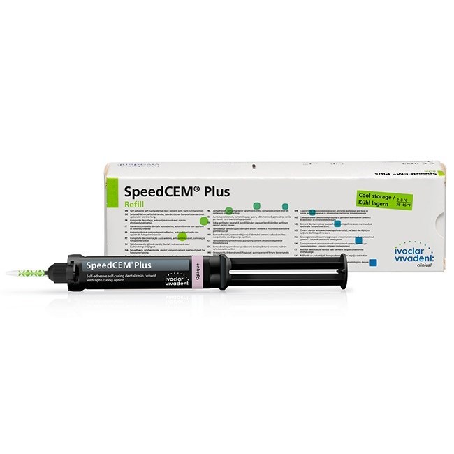 SpeedCEM Plus Refill Opaq. 9 г - цемент композитный самопротравливающий самоадгезивный , цвет опаковый - 1 шт. 681711WW - фото 457520