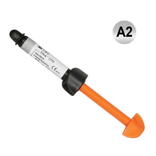 Filtek Z550 А2, шприц 4 г (7050A2) – универсальный наногибридный реставрационный материал 7000030628/7050A2 - фото 457666
