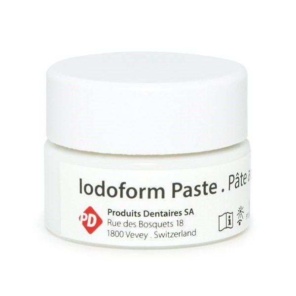 IODOFORM paste- паста йодоформно-камфорная для лечения инфицированных каналов и пародонтитов, 15 г 11570 - фото 457898