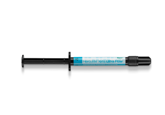 Herculite XRV Ultra Flow - композитный текучий материал, светоотверждаемый, В2, 2х2 г, шприц + 20 шт насадок 35413 - фото 458182