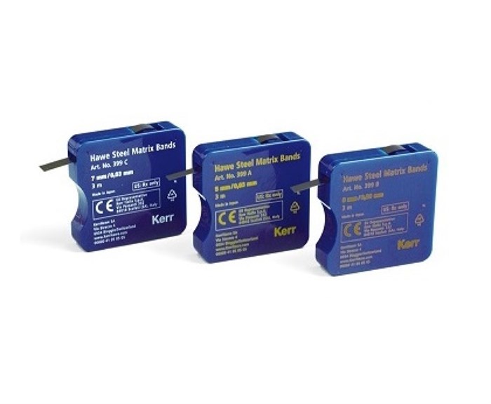 Hawe Steel Matrix Band - матричные полоски399C Матричные полоски Hawe Steel Matrix Band, Kerr (Швейцария) 399C - фото 458765