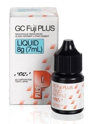 Fuji Plus жидкость для цемента стеклоиономерного для постоянной фиксации ортопедических конструкции , 7 мл 0130044Gc - фото 459095