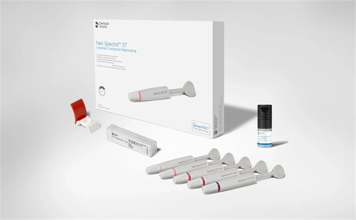 NEO SPECTRA™ ST HV SYRINGE INTRO KIT универсальный светоотверждаемый композитный материал, cтартовый набор шприцев (5 шт по 3 г)+ Адгезив Prime &Bond Universal 60701980 - фото 459143