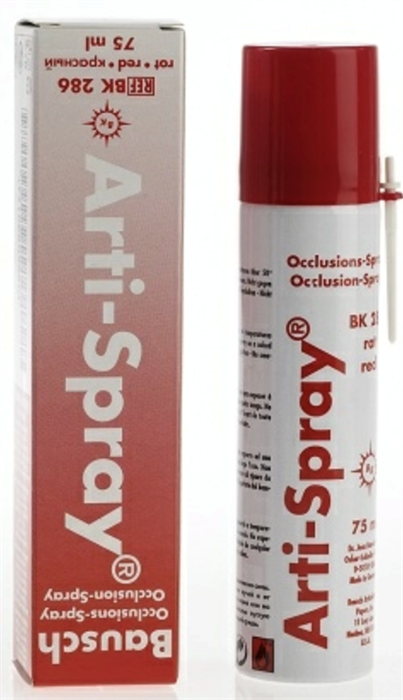 Спрей ВК 286 Arti-Spray индикатор для окклюзионных контактов, 75 мл, красный ВК286 - фото 459185