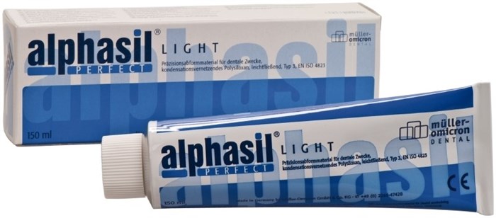 Слепочная масса С-силиконовая Alphasil light - корригирующий слой высокой текучести (150 мл) 470010 - фото 459324