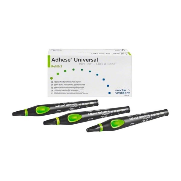 AdheSE Universal Refill ViVaPen 3 х 2 мл - светоотверждаемый стоматологический адгезив для эмали и дентина. 664505WW - фото 459382