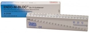 Dentsply Подставка (линейка) эндодонтическая Endo-M-Bloc, алюминий. A018400000000 - фото 459444