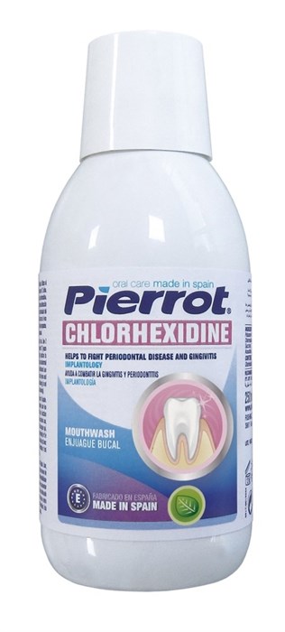 Ополаскиватель для полости рта Pierrot Chlorhexidine 250 мл 8411732000350 - фото 459942