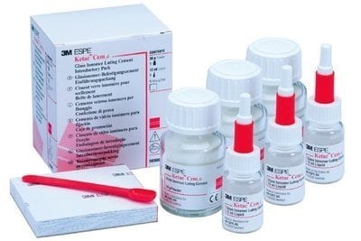 Ketac-Cem Easymix (56906) тройная упаковка – стеклоиономерный цемент для фиксации 7000030692 - фото 459970