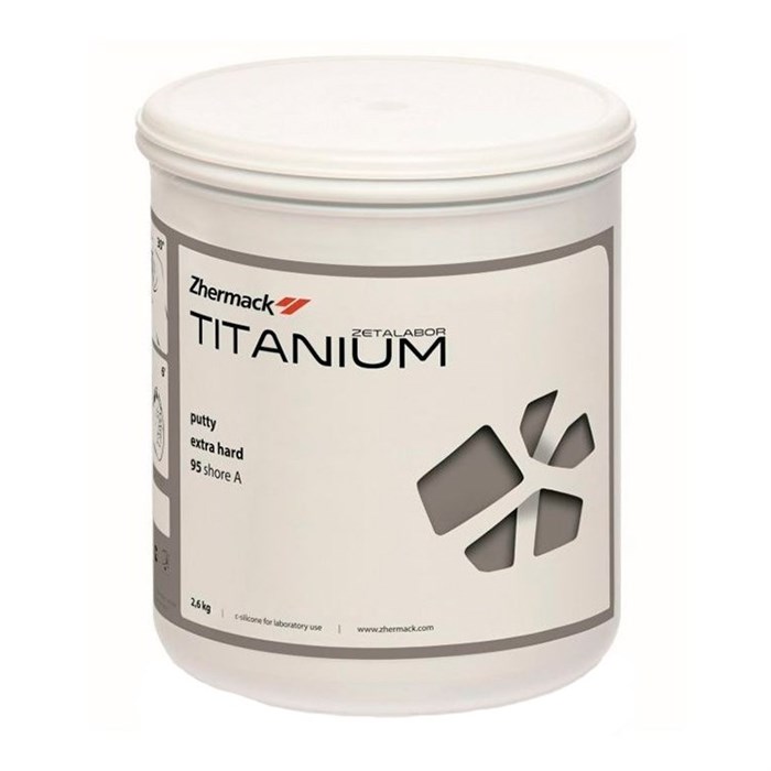Zetalabor Titanium - С-силикон, 2,6 кг для использования в зуботехнической лаборатории. C400605 - фото 460202