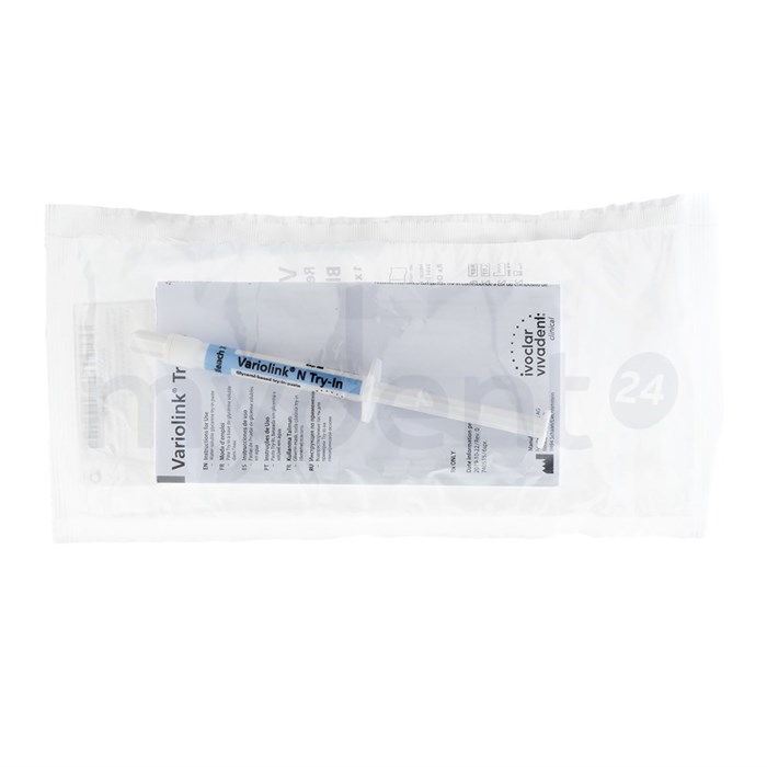 Variolink N Try-In Bleach XL  Паста примерочная цвет bleach xl 1,5 мл, 632337AN 632337AN - фото 460245