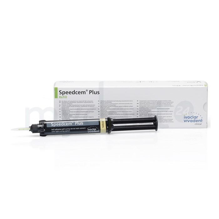 SpeedCEM Plus Refill 3 x 9 г yellow - цемент композитный самопротравливающий самоадгезивный SpeedCEM Plus 9 г, цвет желтый - 3 шт. 692423WW - фото 460256