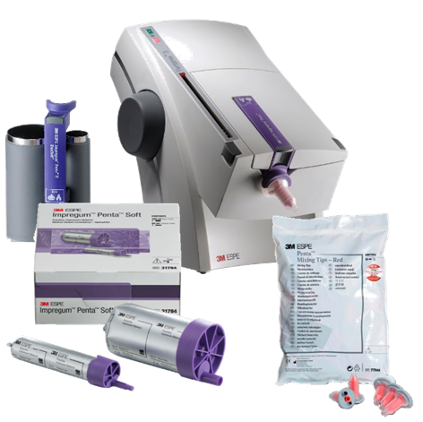 Аппарат для замешивания Pentamix 3+насадки Penta 50 шт. в подарок+Impregum Penta Soft в подарок+картридж Impregum Penta H Duosoft в подарок! 7100110545 - фото 460651