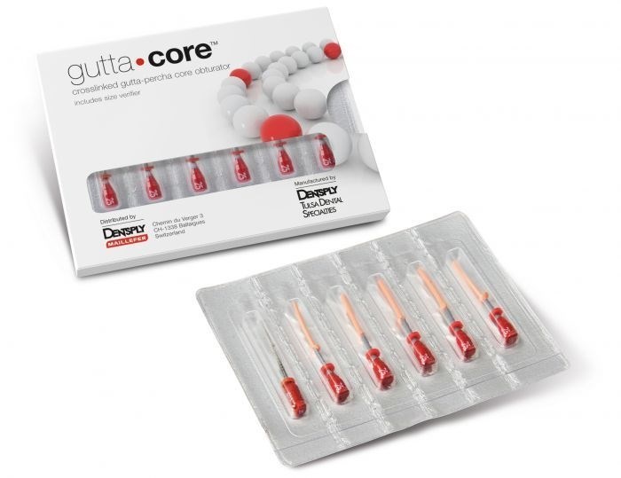 Dentsply GuttaCore - обтуратор из поперечно-сшитой гуттаперчи N050В, 6 штук. A1703B0045000 - фото 461312
