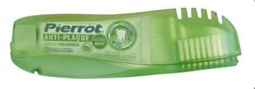 Щетка зубная Pierrot Travel Compact  дорожная красная  + зубная паста Natural Freshness 5 мл 8411732107615 - фото 461625