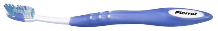 Щетка зубная Pierrot Massager MEDIUM средняя синяя. 8411732000022 - фото 461641